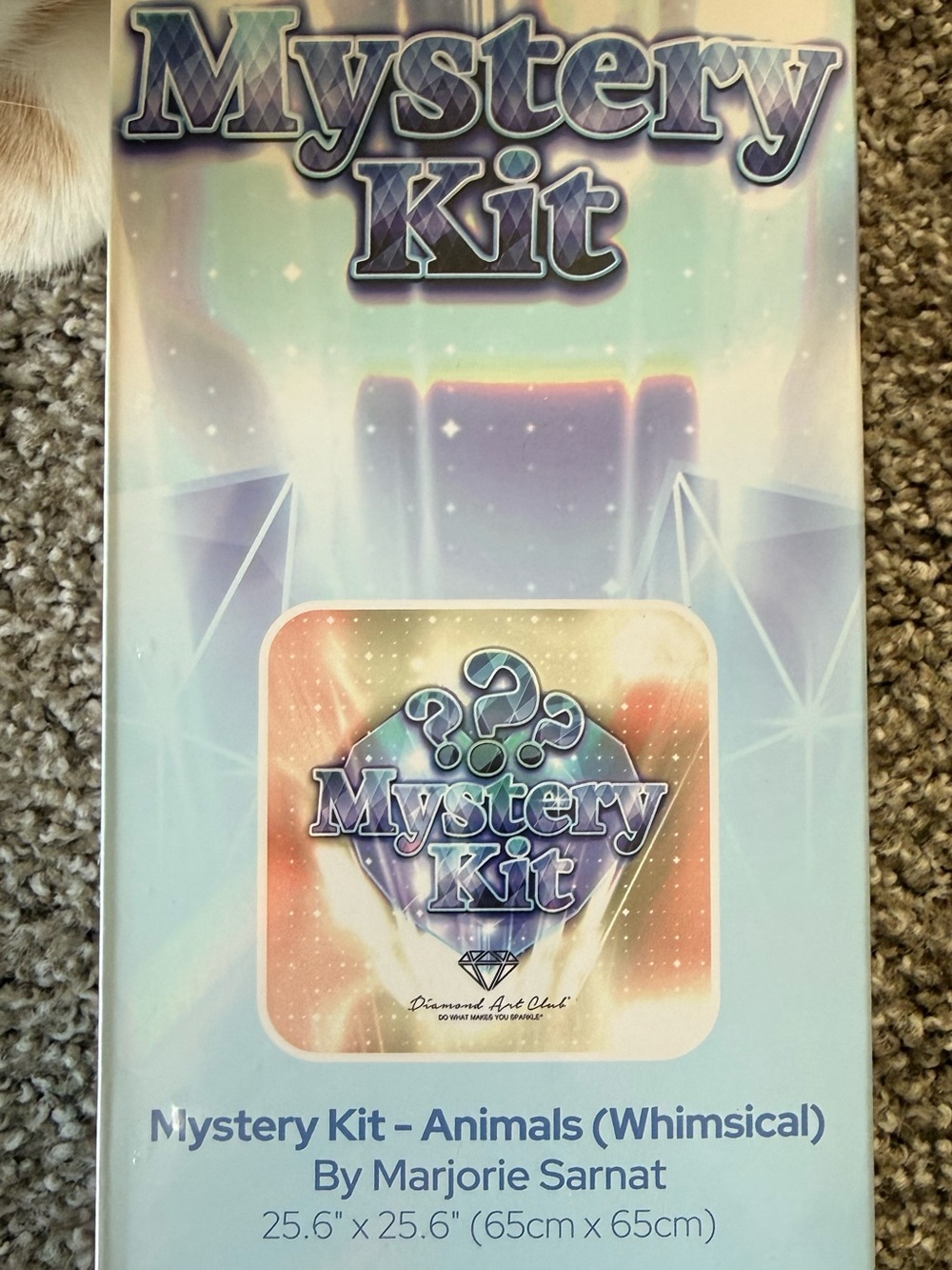 Diamond art club mystery kit